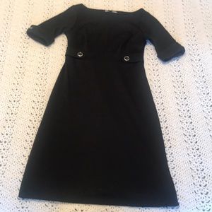 Classy black comfy dress
